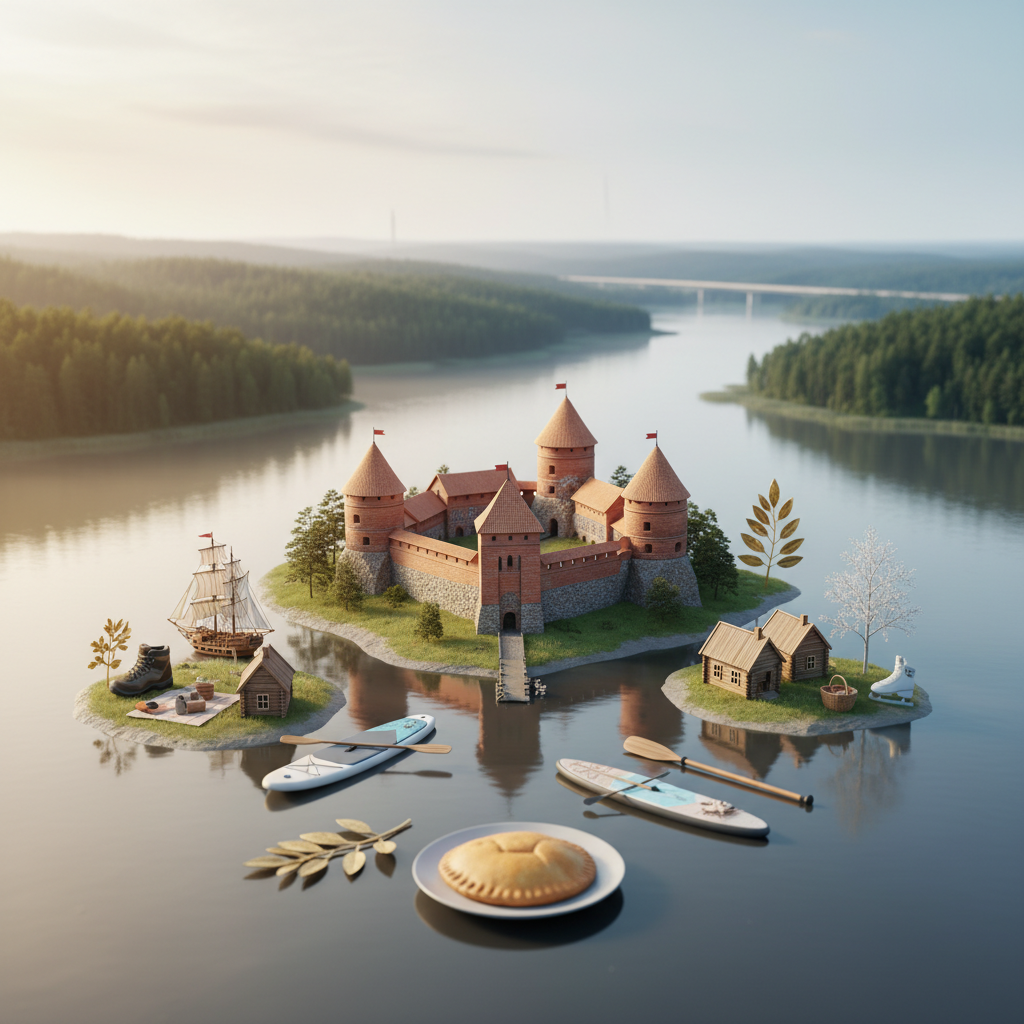 Ką veikti Trakuose? Tobulo savaitgalio maršrutas