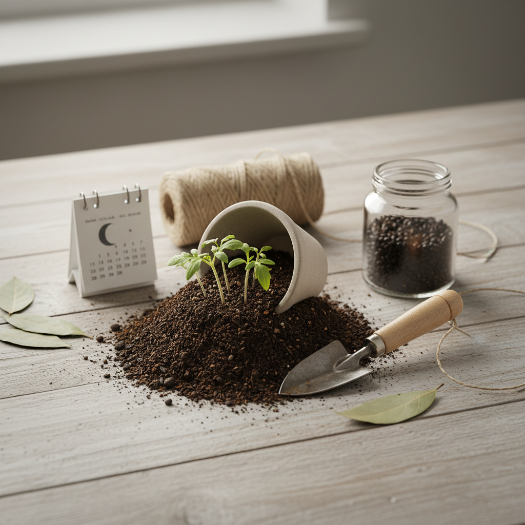 Kada sėti pomidorus: tikslios dates gausiam derliui