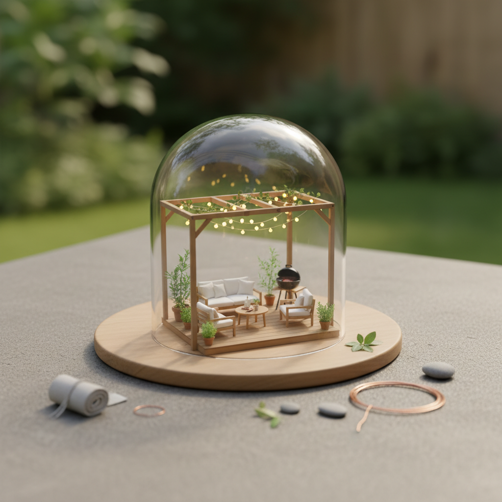 Terasos idėjos: kaip sukurti jauką poilsio oazę kieme